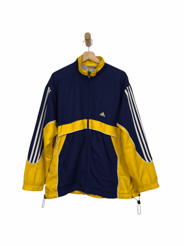 ADIDAS RACKJACKET BLUE-YELLOW 1998-2001
