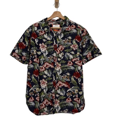 HAWAIIAN SHIRT DENIM & FLOWER