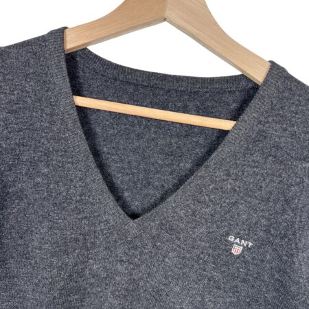 GANT PULLOVER VEST GREY
