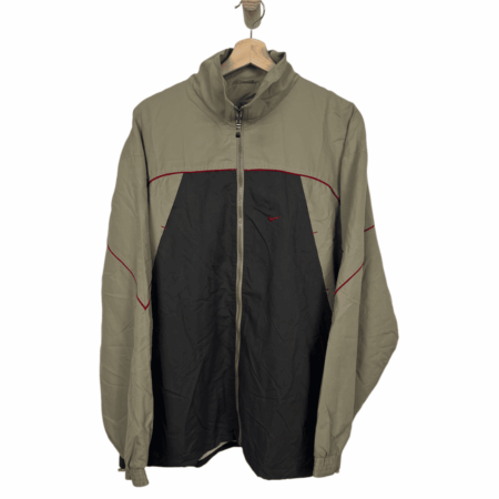 NiKE TRACKJACKET NAVY GREEN 90's