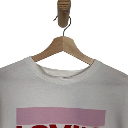 LEVIS CROP TOP T-SHIRT WHITE