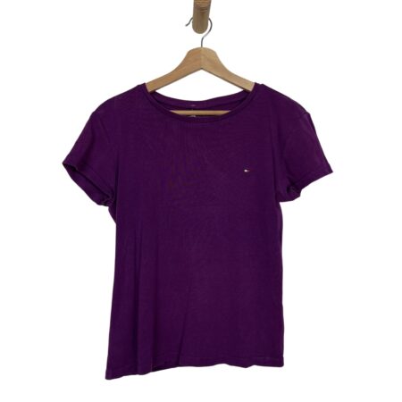 TOMMY HILFIGER T-SHIRT PURPLE