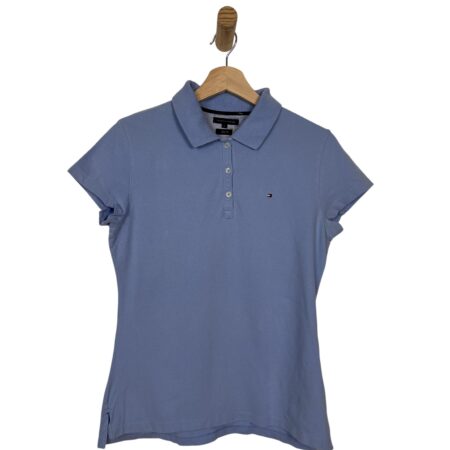 TOMMY HILFIGER POLO LIGHT BLUE 2010s