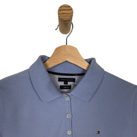 TOMMY HILFIGER POLO LIGHT BLUE 2010s