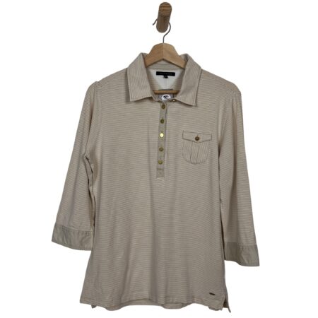 TOMMY HILFIGER POLO BEIGE 2010s