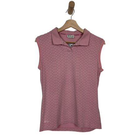 PRINGLE GOLF POLO PINK