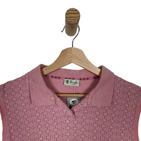 PRINGLE GOLF POLO PINK