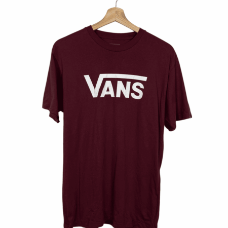 VANS T-SHIRT WINE RED