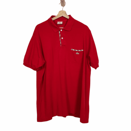 LACOSTE POLO SHIRT WINE RED