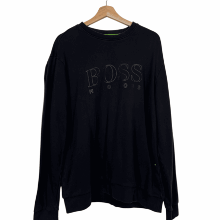 HUGO BOSS SWEATSHIRT BLACK