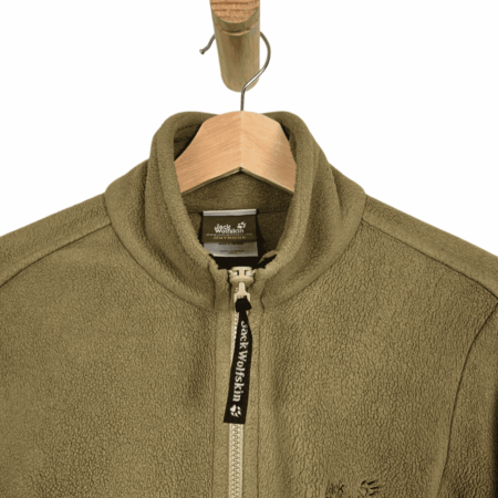 JACK WOLFSKIN FLEECE GREEN WOMEN