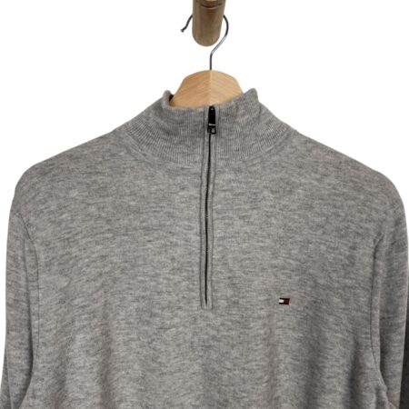 TOMMY HILFIGER PULLOVER WOOL GREY