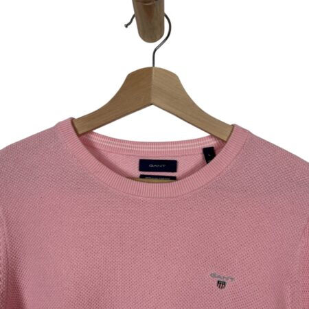 GANT PULLOVER PINK PREMIUM COTTON