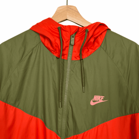 NIKE TRACKJACKET GREEN-ORANGE